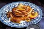 American Ricotta Pancakes With Mapleglazed Apples Recipe Dessert