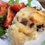 American Cauliflower Casserole Potatoes with Appetizer