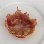 American Homemade Bacon Shell for Salad Appetizer