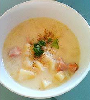 British Ham and Potato Soup Soup