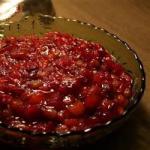 Cranberry Sauce with Apricots Raisins and Orange Recipe recipe
