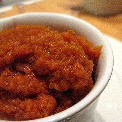 American Mashed Pumpkin with Spices Dessert