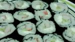 American Cream Cheese and Crab Sushi Rolls Recipe Appetizer