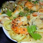 American Garlic Shrimp Linguine Recipe Dinner