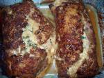 American Spinach and Ricotta Cheese Rolled Meatloaf Appetizer