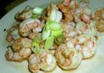 American Shrimp With Olive Oil and Garlic Dinner