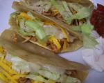 American Chicken and Bean Tacos Dinner