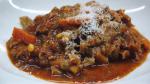British Slowcooked Tripe with Pine Nuts and Sultanas Appetizer