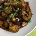 American Eggplant with Garlic Sauce Recipe Appetizer