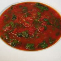 Canadian Spinach and Tomato Soup Soup