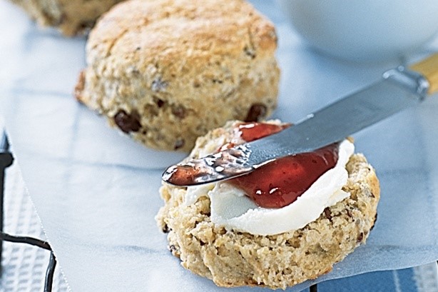 Australian Wholemeal Sultana And Seed Scones Recipe Dessert