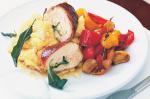 Australian Chicken Prosciutto And Bocconcini Parcels Recipe Dinner