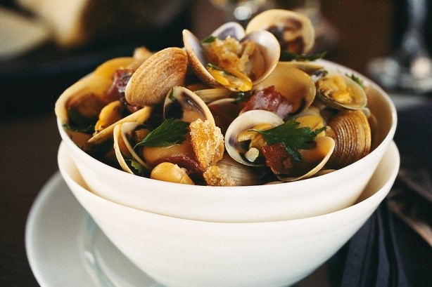 American Clams With Manzanilla And Beans Recipe Dinner