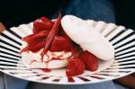 Rhubarb Vacherins Recipe recipe