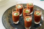 Indian Indianstyle Gazpacho Recipe Appetizer