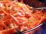 American Oldfashioned Carrot Salad Appetizer