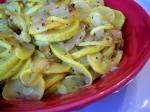 British Stewed Summer Squash and Onions Dessert