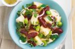 British Potato Beetroot And Broad Bean Salad Recipe Appetizer