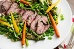 American Roast Lamb Shoulder With Spring Vegetables Recipe Appetizer