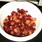American Cranberry Apple Pear Chutney Dessert