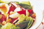 American Chefs Salad With Poached Egg Recipe Dessert