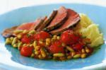 American Lamb With Herbed Beans Recipe Appetizer
