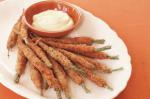 American Parmesan Carrots With Aioli Recipe Appetizer