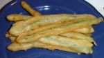 American Vegetarian Planet Asparagus Wasabi Tempura Dessert