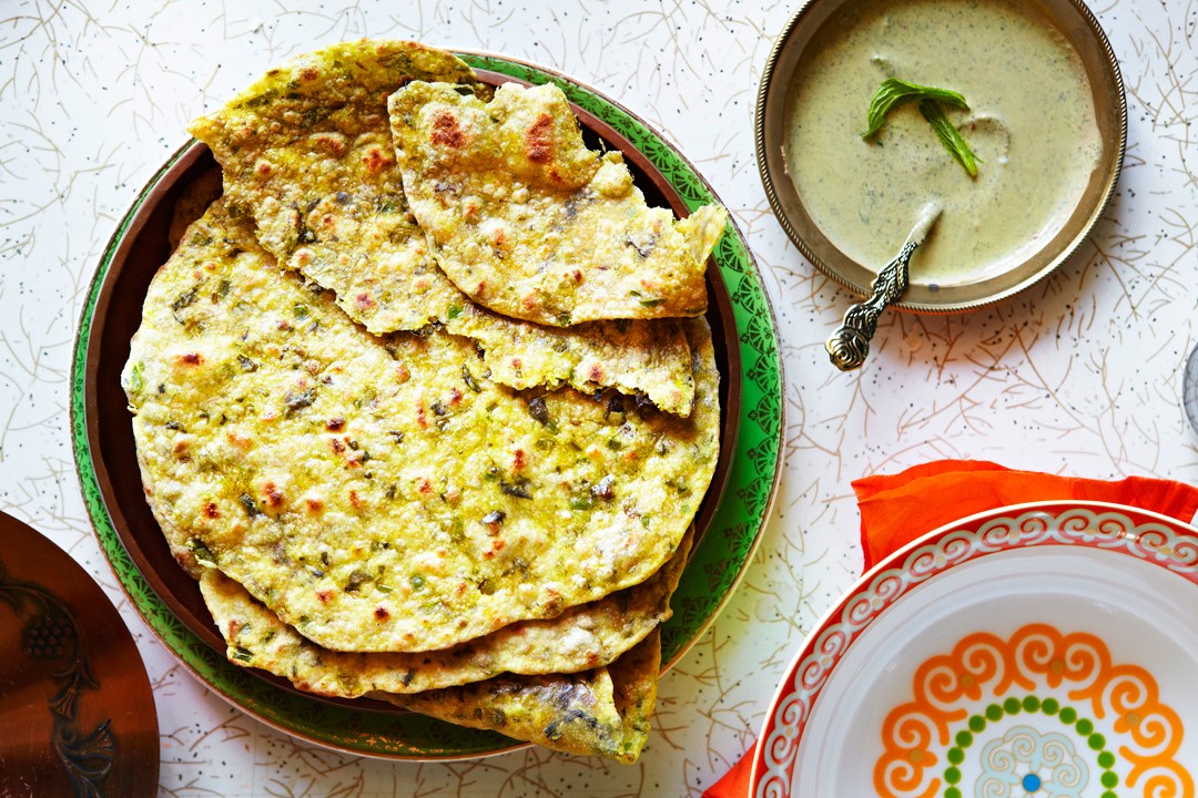 American Mint and Tamarind Chutney podina Appetizer