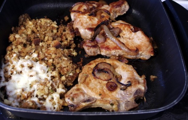 French French Onionpork Chops Skillet Appetizer