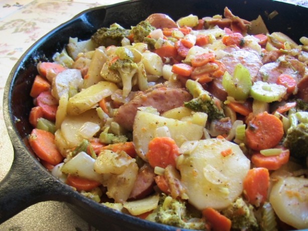 French Kielbasa Skillet Supper 2 Appetizer