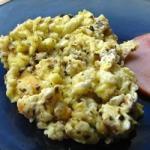 Pesto Scrambled Eggs Recipe recipe