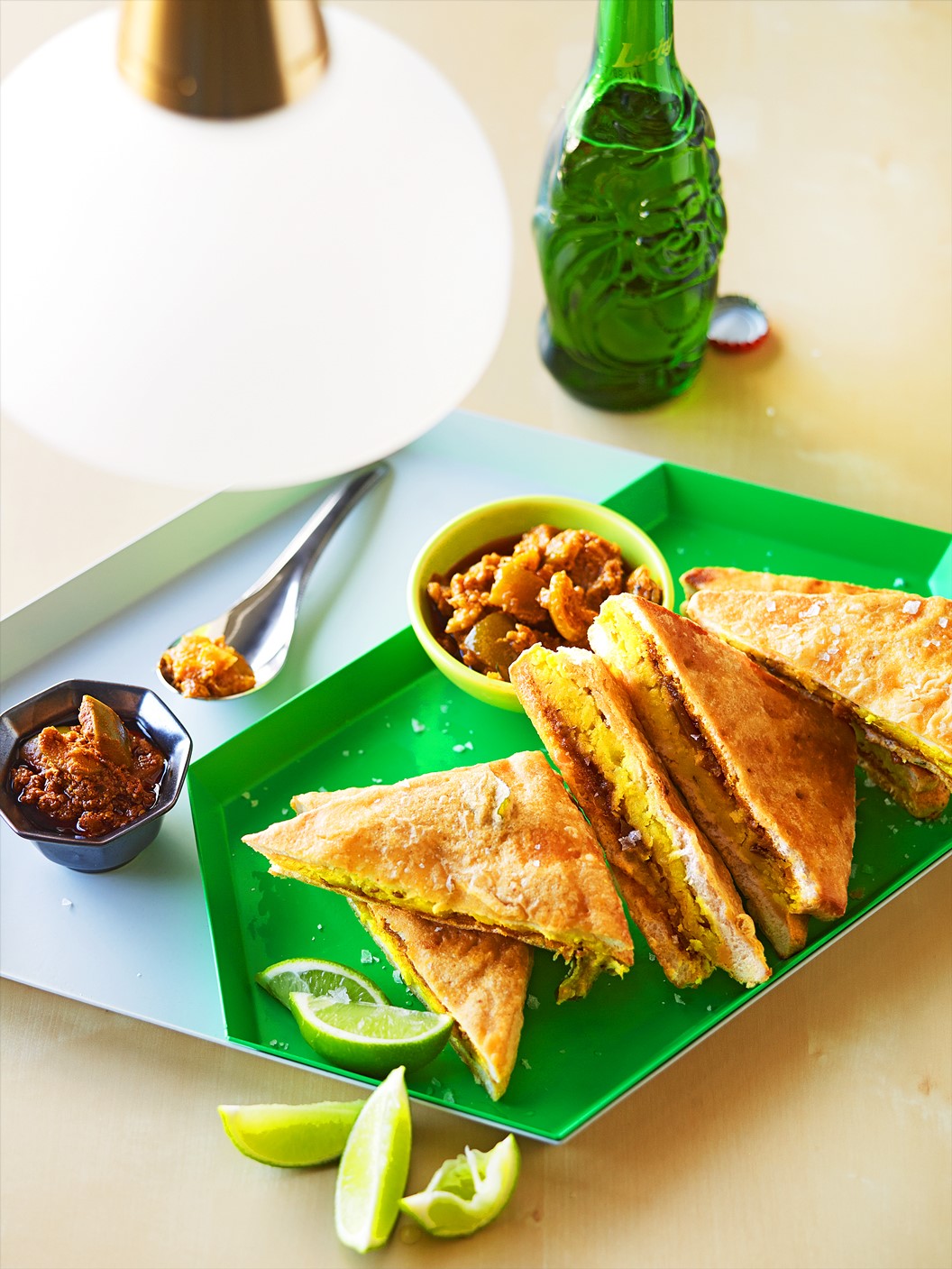 Indian Indian Potatostuffed Bread Fritters bread Pakodas Appetizer