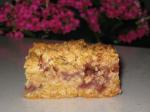 American Cherry Oat Bars from a Cake Mix Dessert