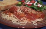 Italian Dons Favorite Spaghetti Sauce Dinner