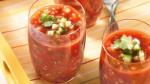 Spanish Skinny Fire Roasted Tomato Gazpacho Appetizer
