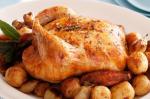 French Traditional French Roast Chicken Recipe Dinner