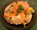American Cauliflower and Broccoli Cheddar Gratin Dinner
