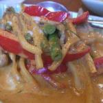 Thai Sauteed Duck and Pineapple Thai Curry Appetizer