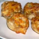 American Stuffed Mushrooms with the Airfryer Appetizer