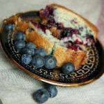 American Cake with Blueberries 1 Dessert