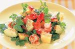 American Avocado Prawn And Scallop Salad Recipe Appetizer