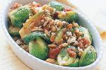 American Brussels Sprouts In Tomato and Lemon Breadcrumbs Recipe Appetizer