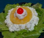 Canadian Easy Elegant Cottage Cheese and Pineapple Salad Appetizer