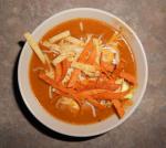 Mexican Pureed Tortilla Soup Appetizer
