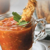 Canadian Gazpacho Soup Appetizer
