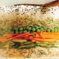 Canadian Sushi Salad Appetizer