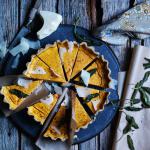 American Pumpkin Pecorino and Sage Tart Dessert