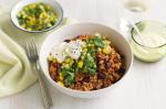 Mexican Healthy Mexican Rice and Beef Bowls Recipe Dinner
