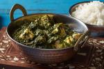 American Spinach And Fresh Paneer Cheese Curry Recipe Dinner